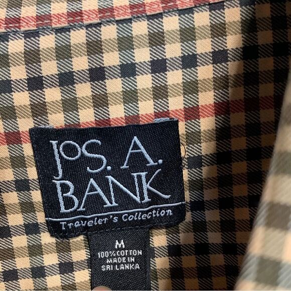 Jos A Banks Plaid Dress Shirt - Picture 4 of 4